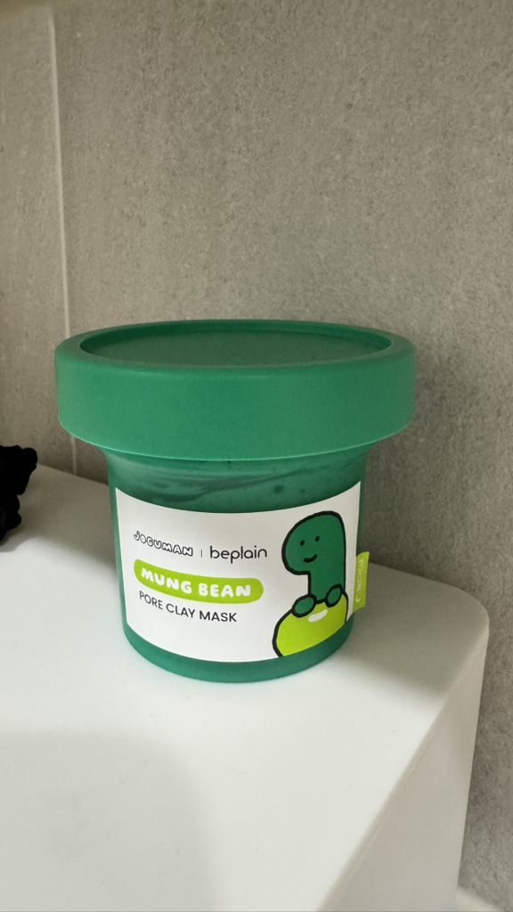 绿豆酵素清洁透亮泥膜的真实用户使用照片