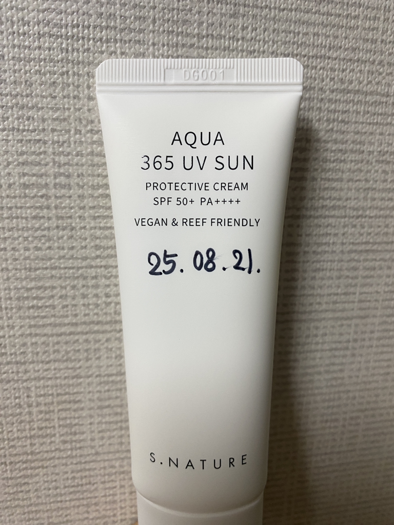 水之365 UVA防晒霜 [SPF50+/PA++++]的真实用户使用照片