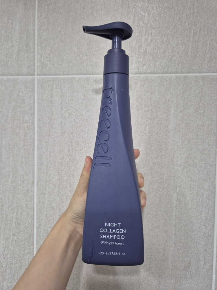 트리셀 (Treecell) 나이트 콜라겐 샴푸 [미드나잇포레스트] review image