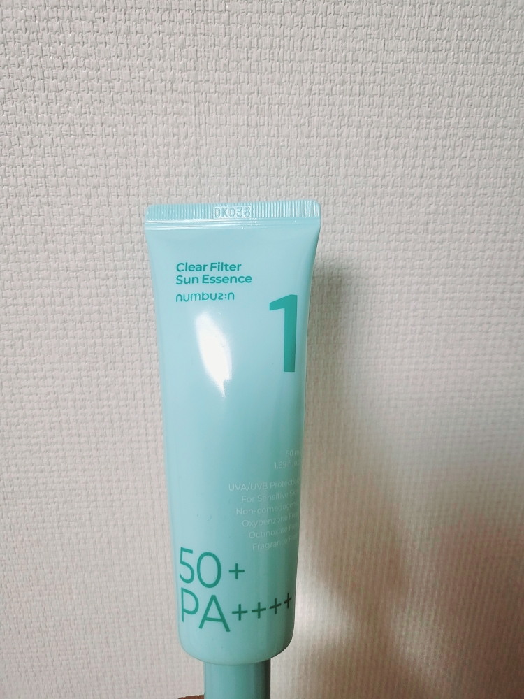 넘버즈인 (numbuzin) 1번 청초 진정맑은 물막선크림 [SPF50+/PA++++] review image