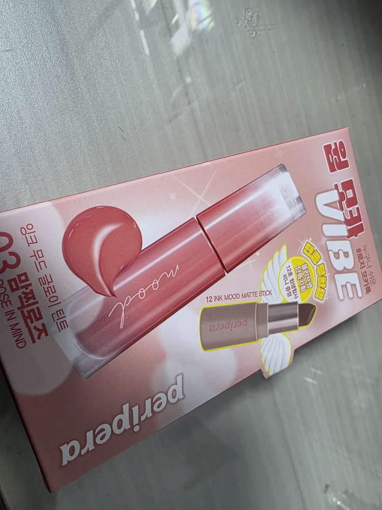 peripera 墨水心情发光唇彩 [003 妈妈的玫瑰] common.review image
