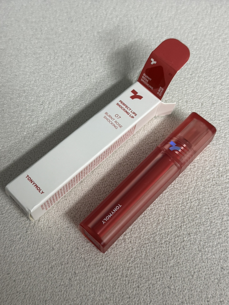 토니모리 (TONYMOLY) 퍼펙트립스 쇼킹립 틴트 [07 번트로즈쇼킹] review image