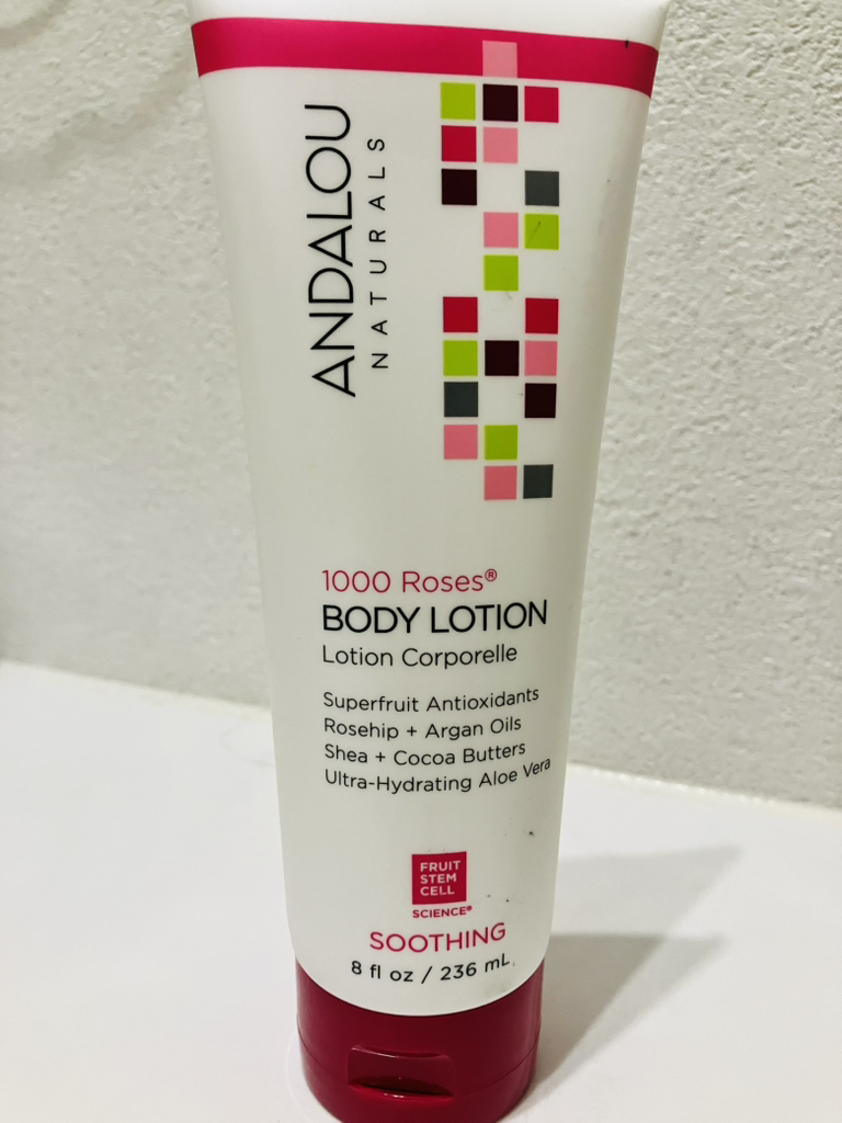 안달로우내추럴스 (Andalounaturals) 천송이 로즈 수딩 바디로션 review image