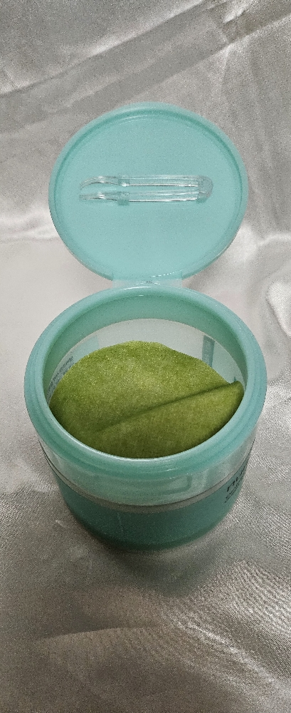 1号西瓜制成的绿色垫子的真实用户使用照片