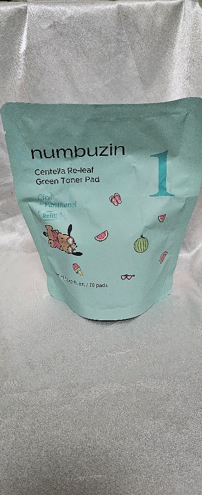 1号西瓜制成的绿色垫子的真实用户使用照片