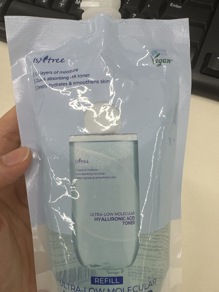 超低分子玻尿酸爽肤水的真实用户使用照片