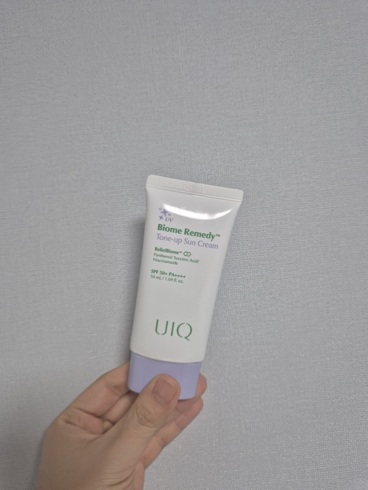 UIQ 紫色生物修复美白防晒霜 [SPF50+/PA++++] common.review image