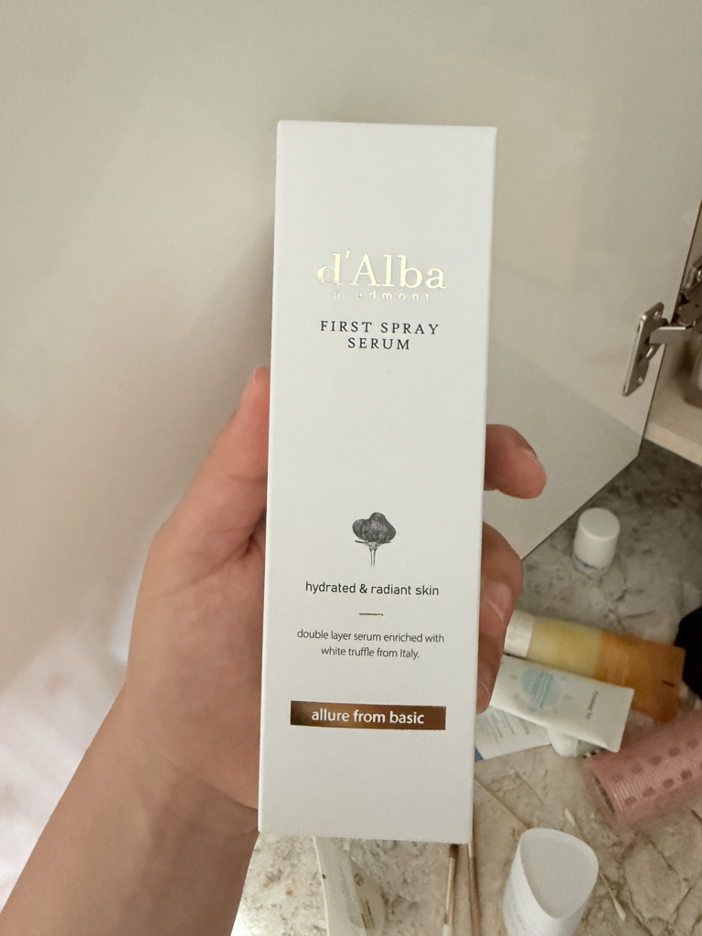 白松露首次喷雾精华的真实用户使用照片