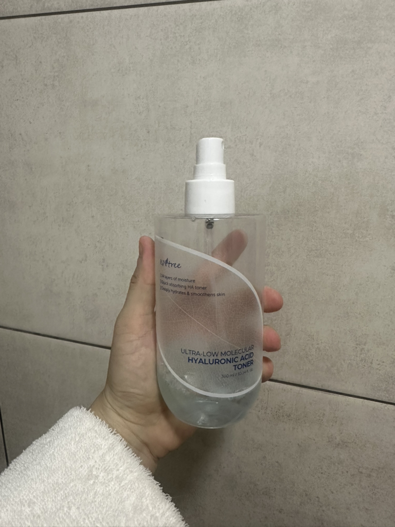 超低分子玻尿酸爽肤水的真实用户使用照片