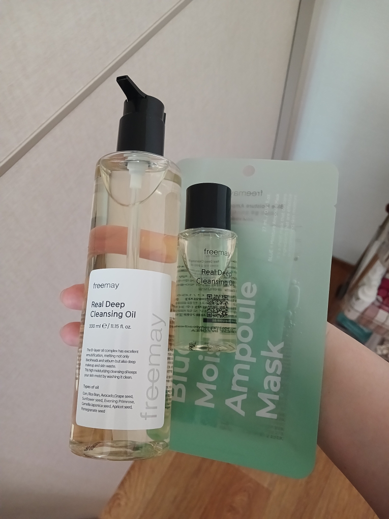 真实深层洁面油的真实用户使用照片