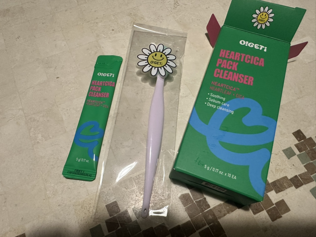 오!겟 (O!GETi) 하트시카 팩 클렌저 review image