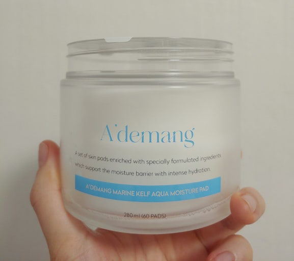 아드망 (A'demang) 마린켈프 아쿠아 모이스처 토너패드 review image