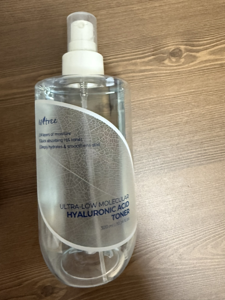 超低分子玻尿酸爽肤水的真实用户使用照片