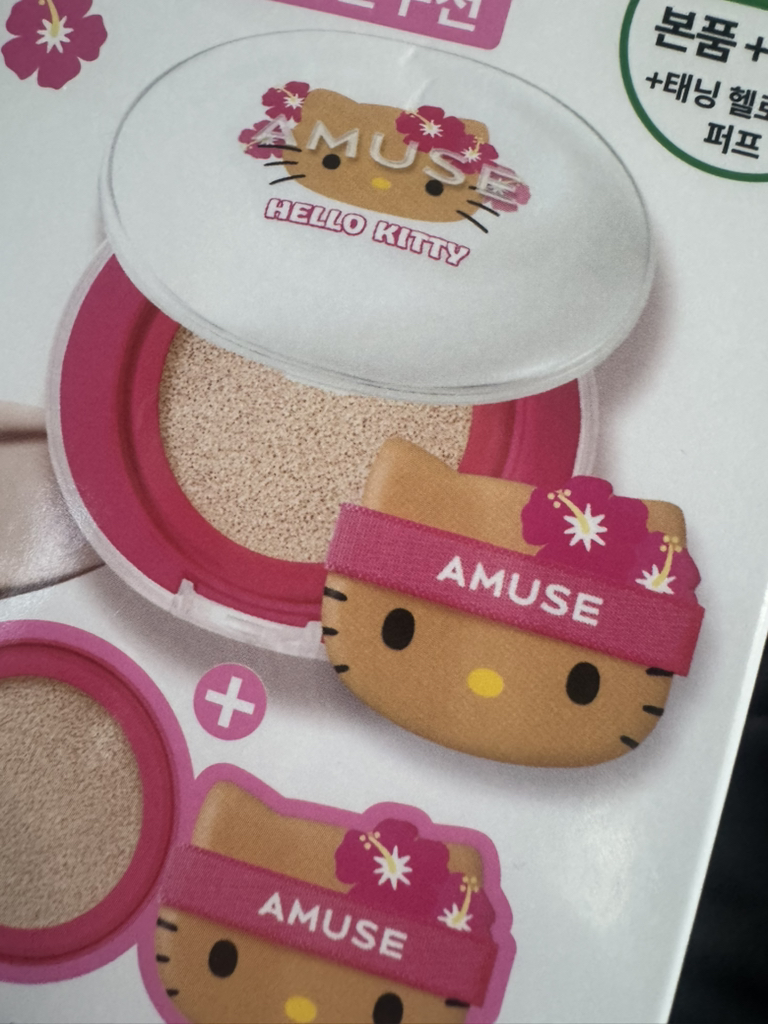 AMUSE 美白凯蒂猫版陶瓷肤质完美粉饼[SPF40/PA++][01 瓷肤] common.review image