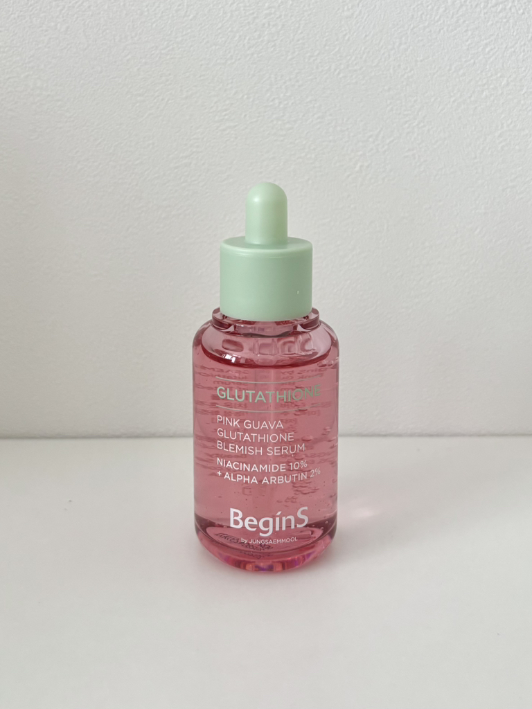 비긴스바이정샘물 (BeginSbyJUNGSAEMMOOL) 핑크 구아바 글루타치온 흔적 세럼 review image