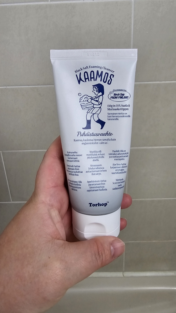 Torhop 卡莫斯黑盐泡沫洁面乳 common.review image