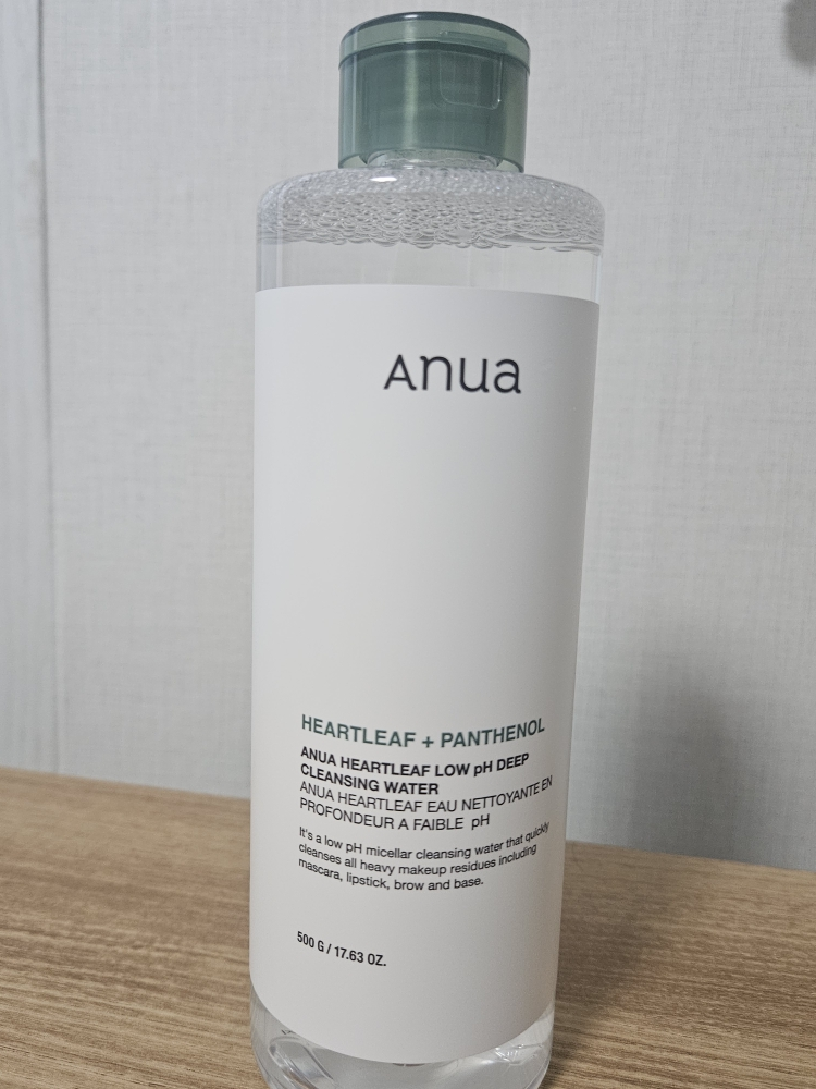 아누아 (Anua) 어성초 약산성 딥 클렌징 워터 review image