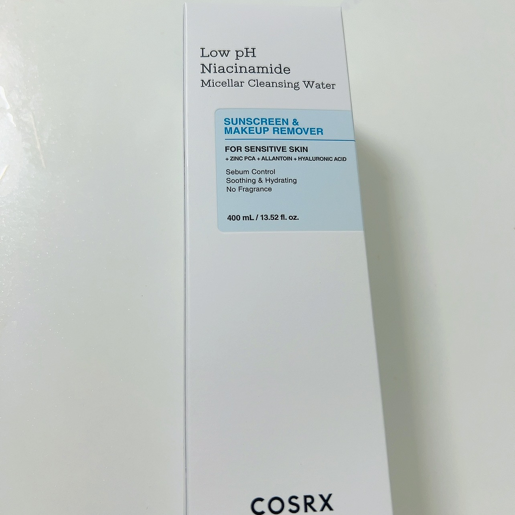 코스알엑스 (COSRX) 약산성 나이아신아마이드 미셀라 클렌징 워터 review image