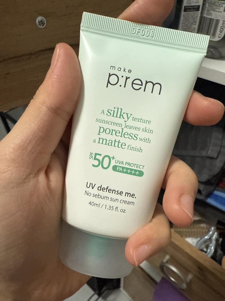 메이크프렘 (makep:rem) 유브이 디펜스 미 노세범 선크림 [SPF50+/PA++++] review image