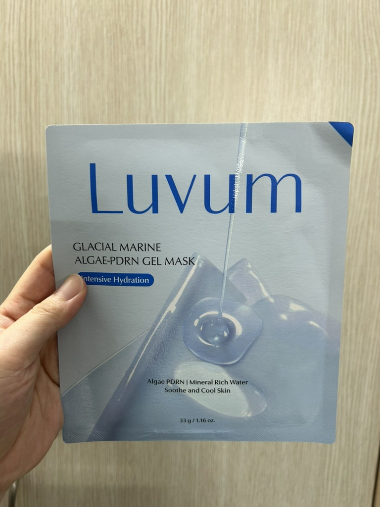 러븀 (Luvum) 울릉도 해양수 PDRN 쿨링 겔 마스크 review image