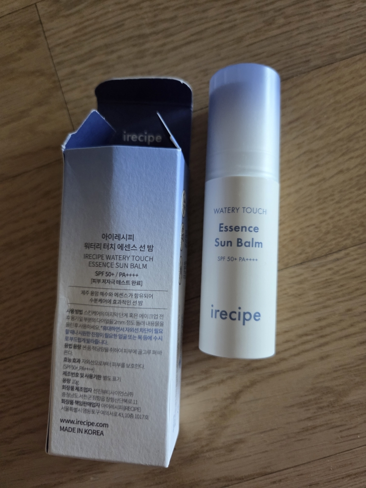 아이레시피 (irecipe) 워터리 터치 에센스 선 밤 [SPF50+/PA++++] review image