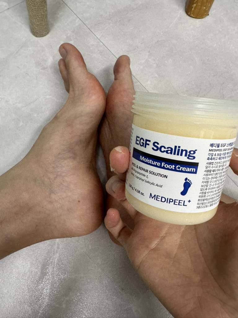 메디필 (MEDIPEEL) EGF 스케일링 모이스처 풋 크림 review image