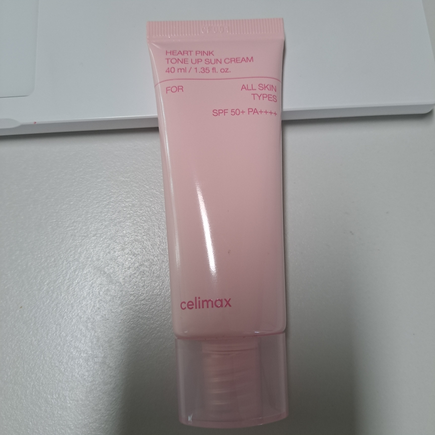 셀리맥스 (celimax) 하트핑크 톤업 선크림 review image
