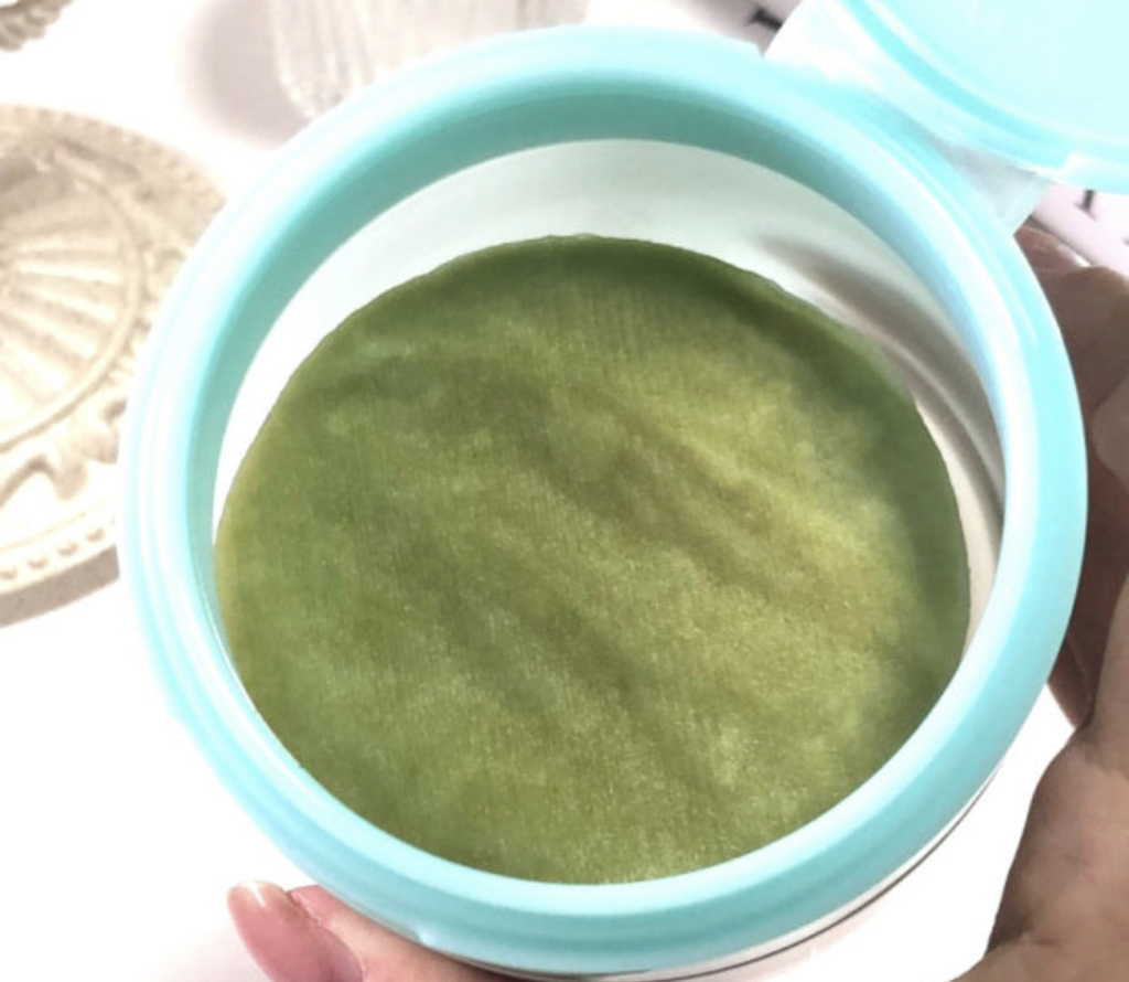 1号西瓜制成的绿色垫子的真实用户使用照片