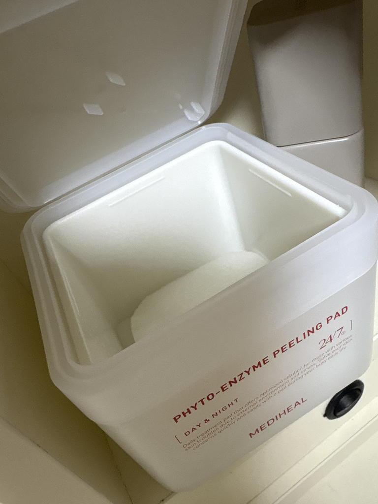 植物酶去角质垫的真实用户使用照片