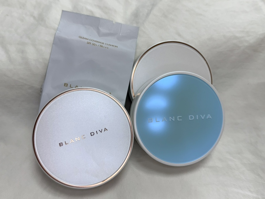 블랑디바 (BLANCDIVA) 워터벨벳 쿠션 팩트[SPF50+/PA+++] [20호 로지] review image