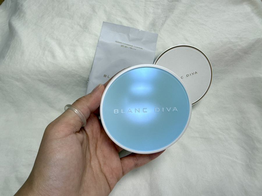 블랑디바 (BLANCDIVA) 워터벨벳 쿠션 팩트[SPF50+/PA+++] [20호 로지] review image