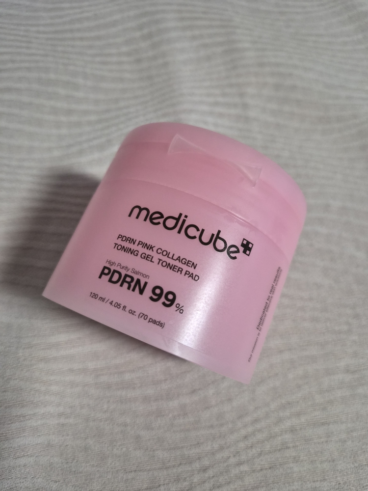 medicube (美蒂秋芙) PDRN 粉红色胶原蛋白调理凝胶爽肤水垫 common.review image