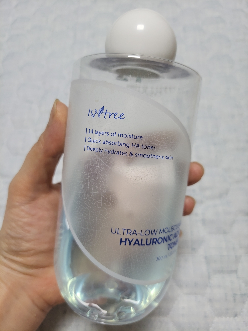 超低分子玻尿酸爽肤水的真实用户使用照片