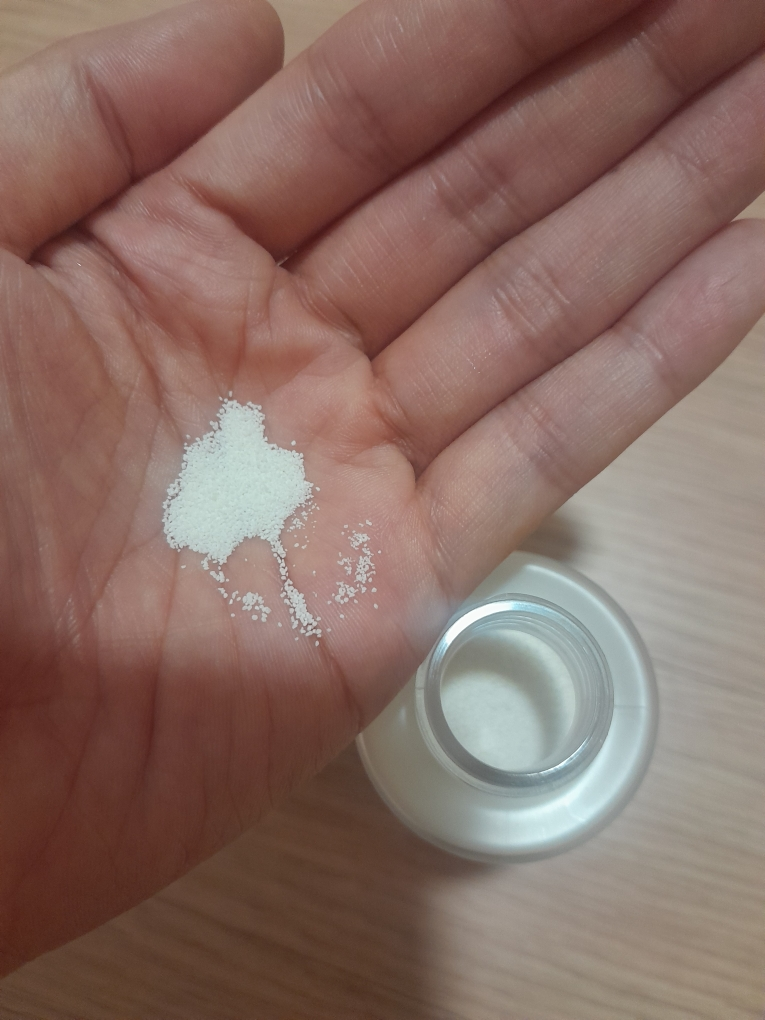 米汤酶洁面剂的真实用户使用照片