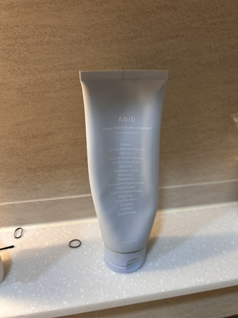Abib (阿彼芙) 深层清洁泡沫洁面乳 水润瞬间 玻尿酸泡沫 common.review image