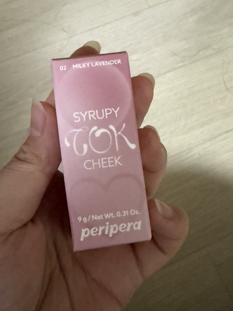 페리페라 (peripera) 시럽피 톡 치크 [02 포도우유레시피] review image