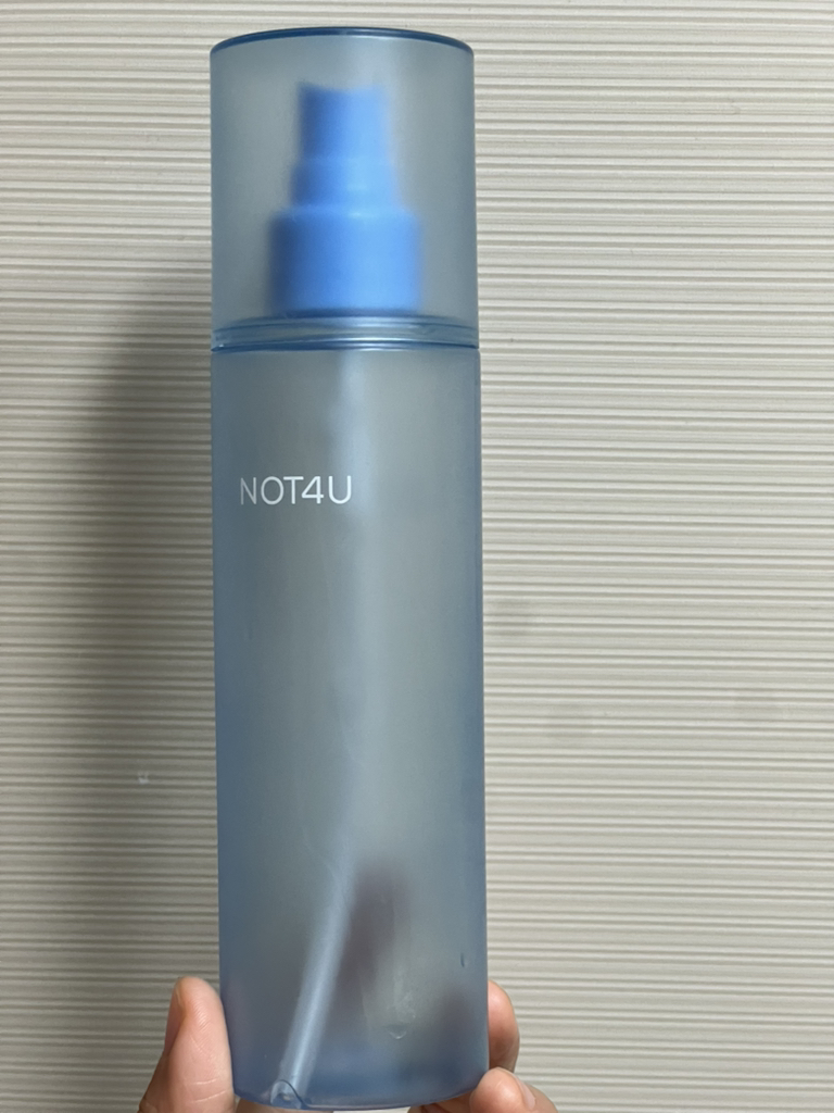 清透身体喷雾的真实用户使用照片