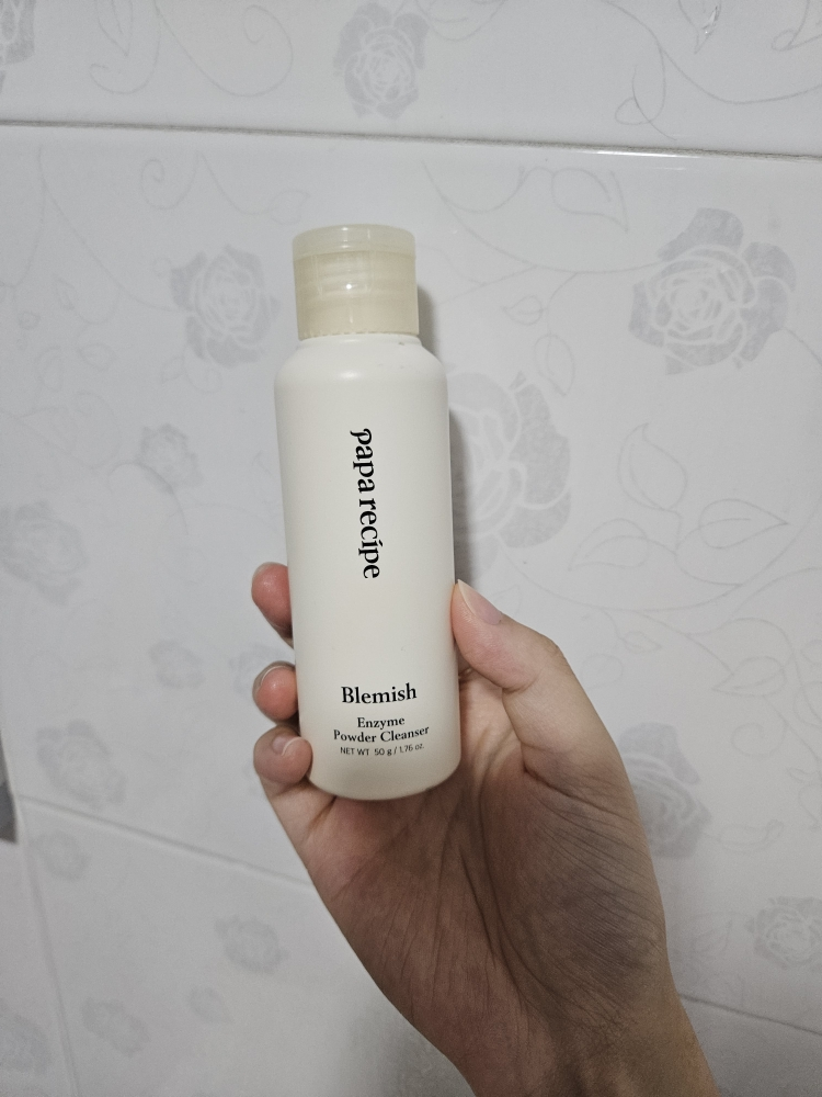 祛痘酶粉末洁面乳的真实用户使用照片