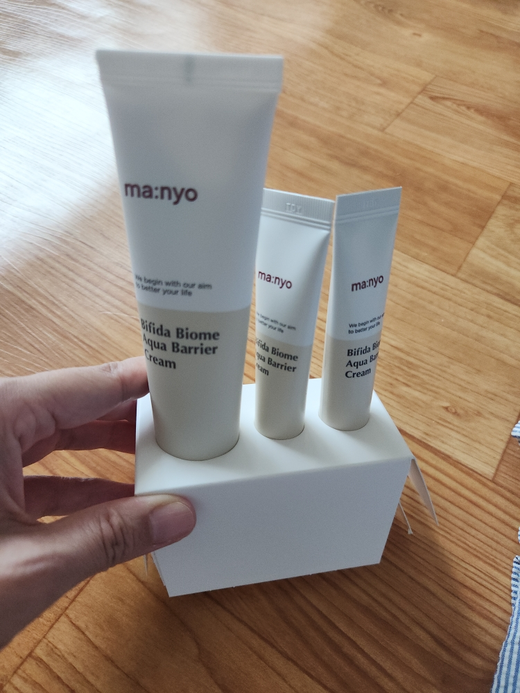 双歧杆菌水润屏障霜的真实用户使用照片