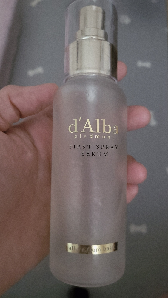 달바 (d'Alba) 화이트 트러플 퍼스트 스프레이 세럼 review image