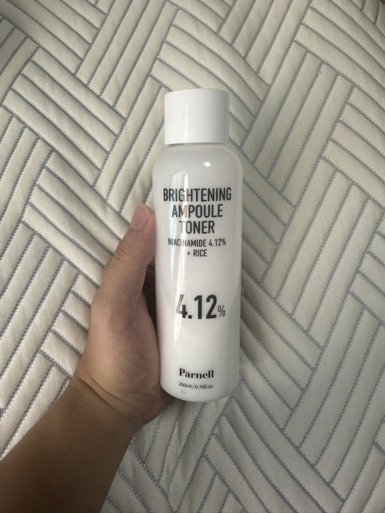 파넬 (Parnell) 나이아신아마이드 4.12 라이스 브라이트닝 앰플 토너 review image