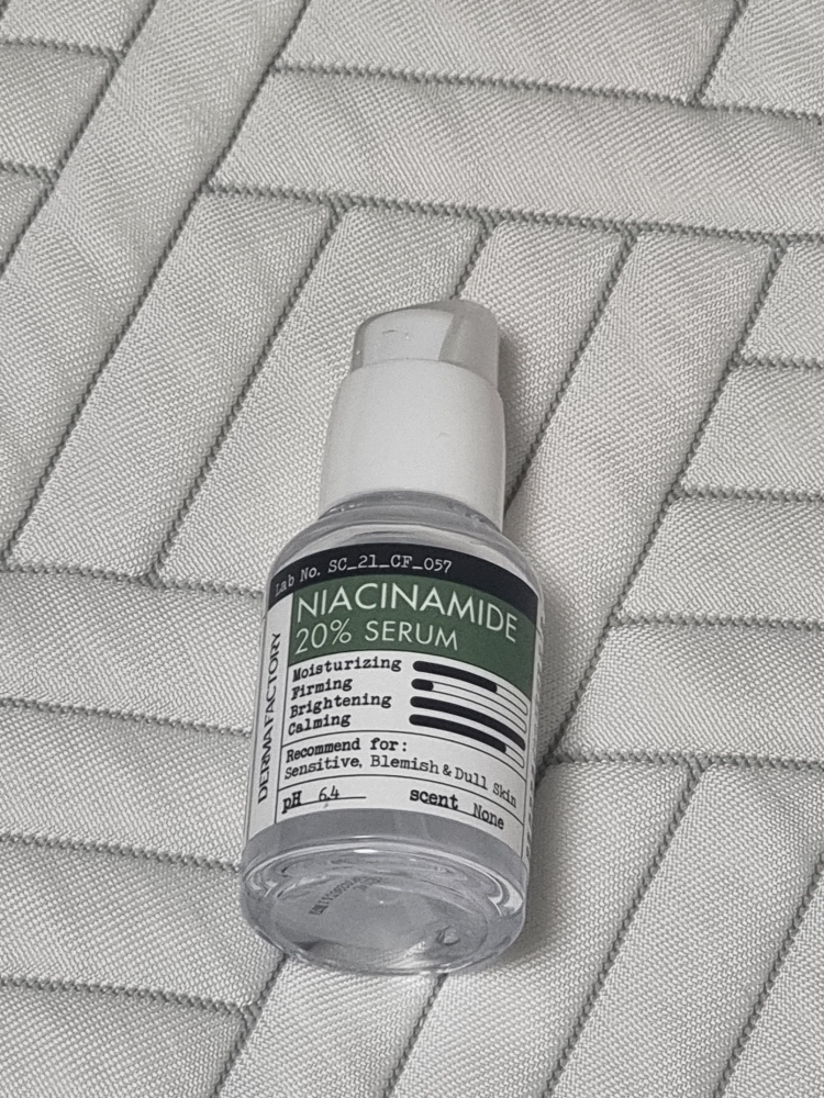 烟酰胺20%精华液的真实用户使用照片