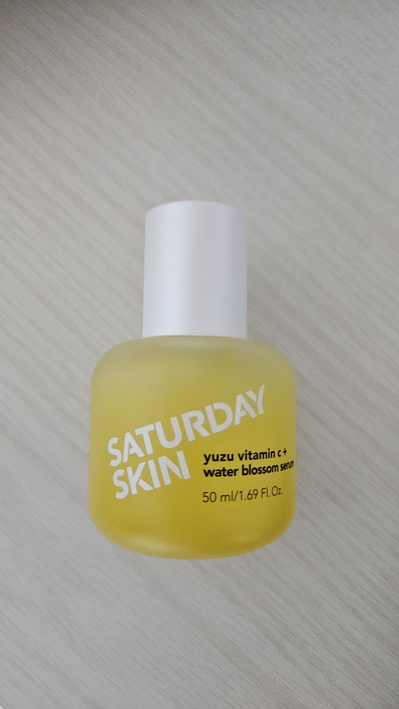 새터데이스킨 (SATURDAYSKIN) 유자 비타민 씨 워터 블라썸 세럼 review image