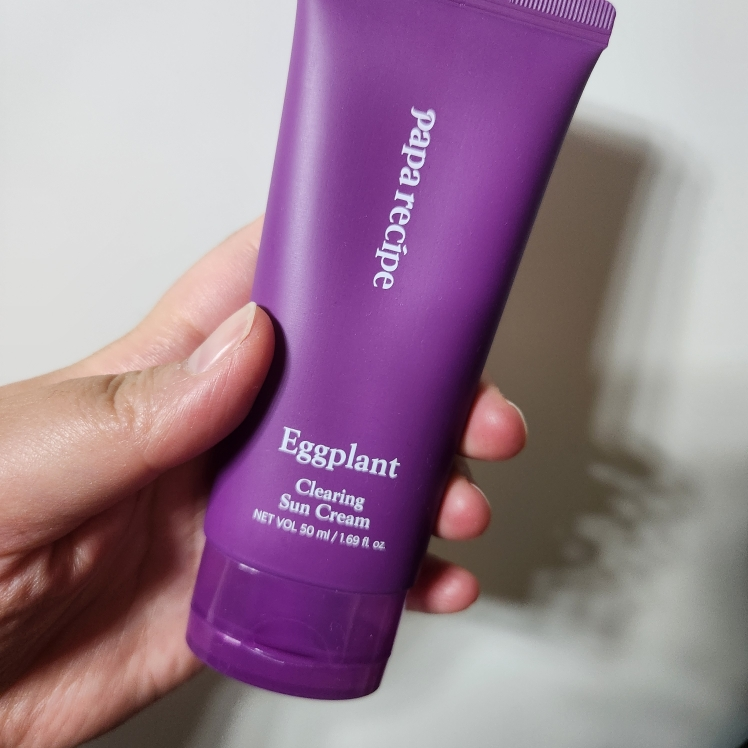 파파레서피 (Paparecipe) 가지 클리어링 선 크림 [SPF50+/PA++++] review image