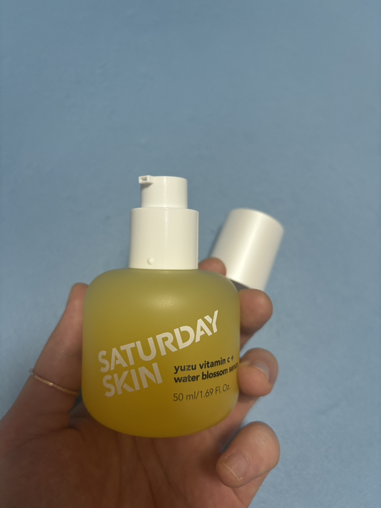 새터데이스킨 (SATURDAYSKIN) 유자 비타민 씨 워터 블라썸 세럼 review image