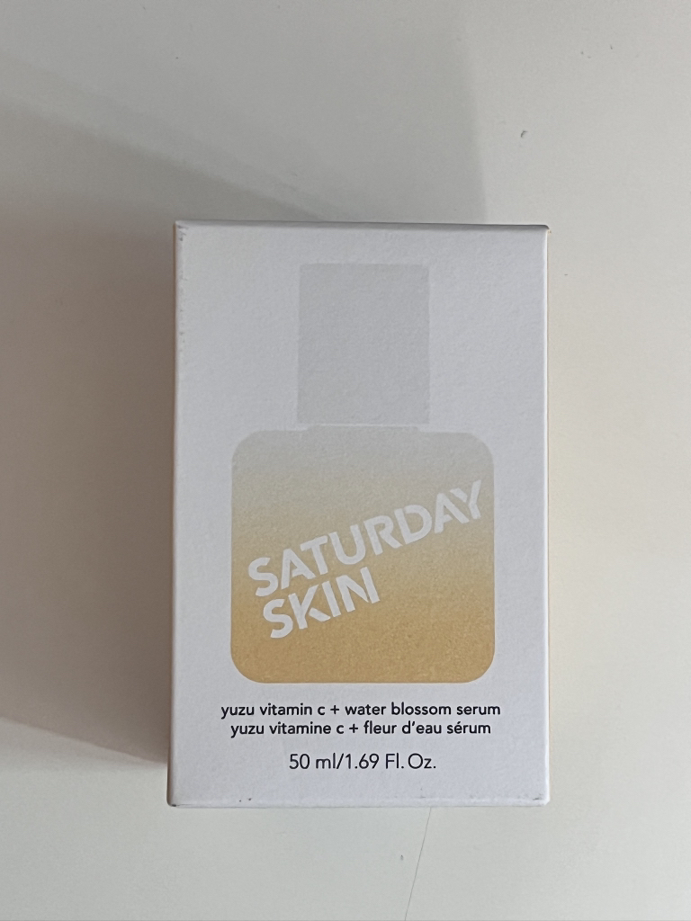 새터데이스킨 (SATURDAYSKIN) 유자 비타민 씨 워터 블라썸 세럼 review image