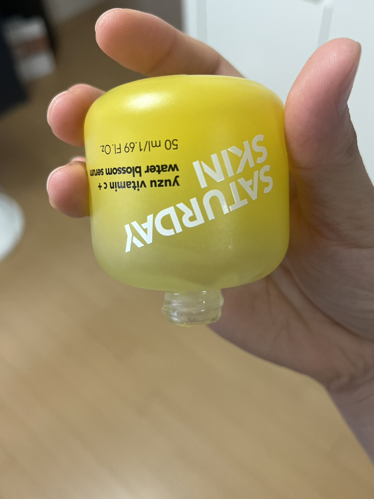 새터데이스킨 (SATURDAYSKIN) 유자 비타민 씨 워터 블라썸 세럼 review image