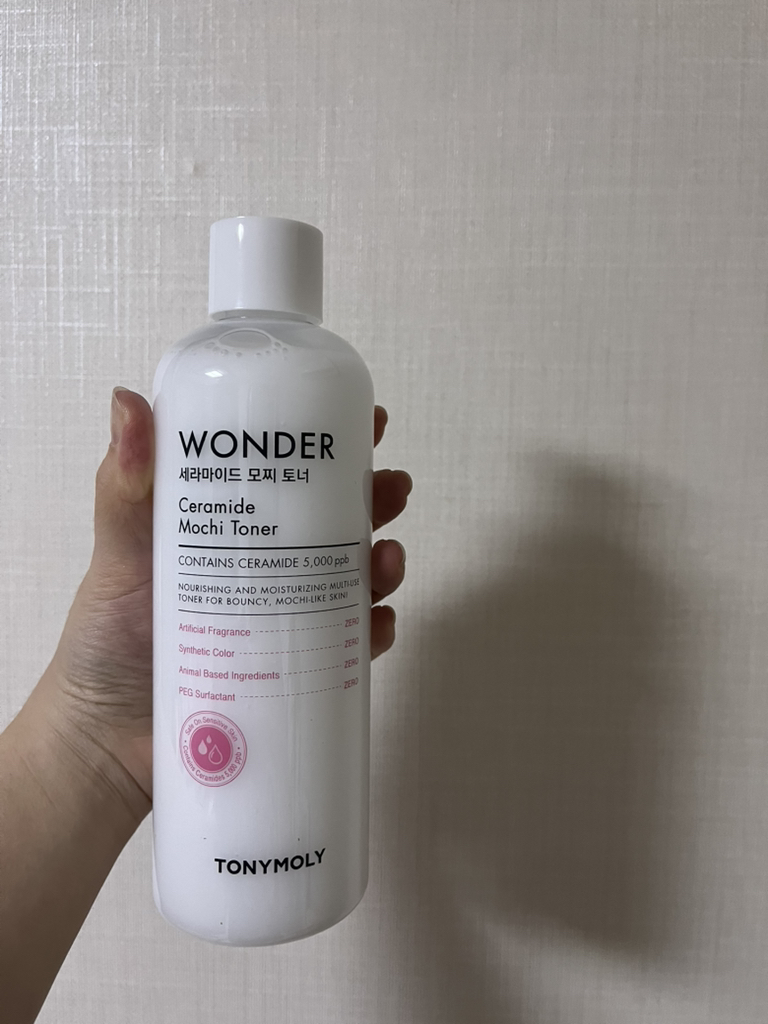 Wonder Ceramide Mochi Toner的真实用户使用照片