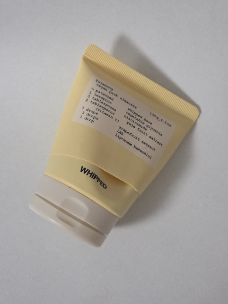 휩드 (whipped) 비건 팩클렌저 [유자몽] review image