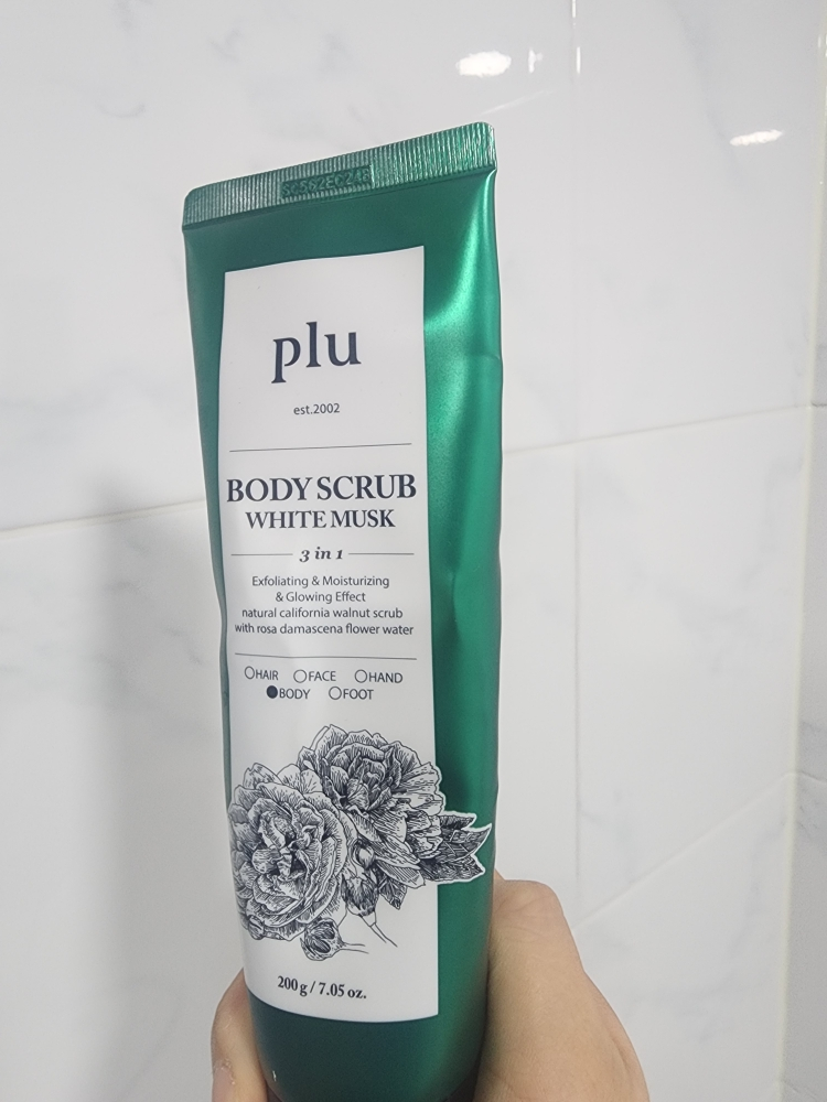 原装身体磨砂膏[白麝香]的真实用户使用照片